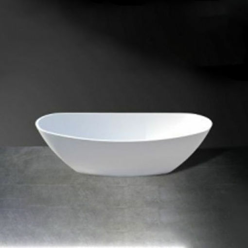 Picture of Crystallite Baby Layla Slimline Freestanding Bath 1660 x 815