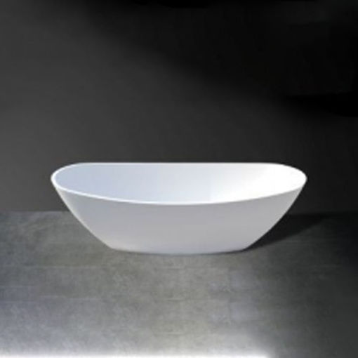 Picture of Crystallite Baby Layla Slimline Freestanding Bath 1660 x 815