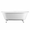 Picture of Victoria + Albert Cheshire F/Stand Oval Bath With Q/Castfeet 1750 x 800