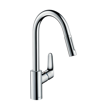Picture of Hansgrohe Decor Single Lever Pull Out Kitchen Mixer