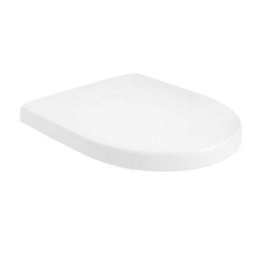 Picture of Geberit Icon Soft Close Overlapping Toilet Seat with Metal Hinges
