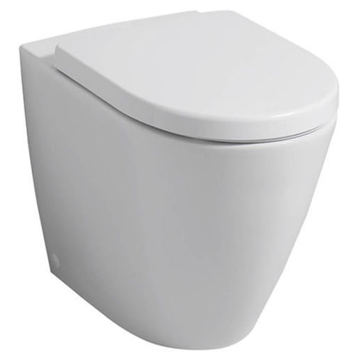 Picture of Icon Square Wall Hung Rimfree Pan (No Seat)