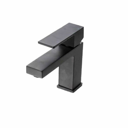 Picture of Matt Black Malta Basin Mixer Square