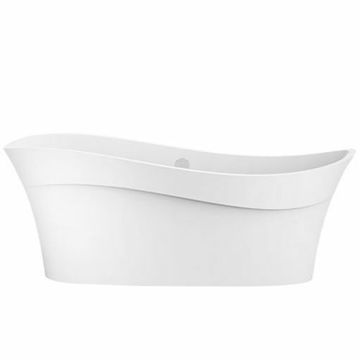 Picture of Victoria + Albert Pescadero F/Stand Oval Bath Wh 1695 x 798