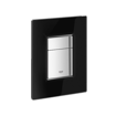 Picture of Skate Cosmo Wall Plate - Glass - Black