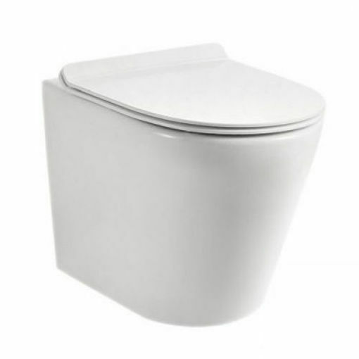 Picture of Entice Be Btw Pan With Soft Close Seat