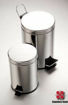 Picture of GV Di Bella Stainless Steel Waste Bin with Foot Pedal (3 litre)