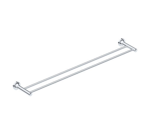 Picture of Liquid Red Felicity Double Towel Rail 800 mm (Chrome)