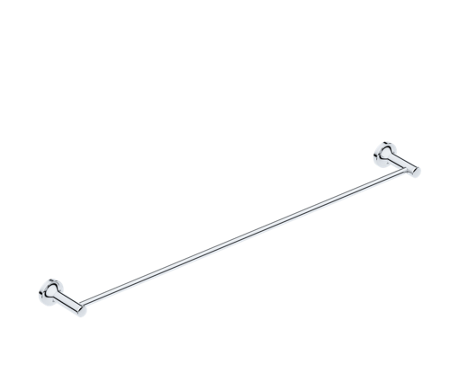 Picture of Liquid Red Felicity Single Towel Rail 800 mm (Chrome)