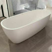Picture of Crystallite Luna 1.7  Freestanding Bath 1730 x 755