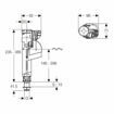 Picture of Geberit Fill Valve Type 360 Bottom Inlet 1/2''