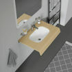 Picture of D-Code Built-in basin White High Gloss 495 mm