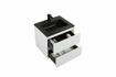 Picture of ENZO DOUBLE DRAWER & BASIN 600 COMBO black
