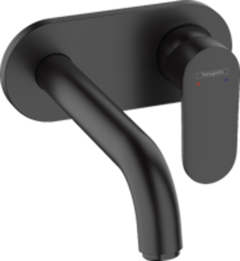 Picture of Hansgrohe Vernis Blend Concealed Basin Mixer with Spout (Matt Black)