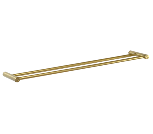 Picture of Blutide Brushed Brass Double Towel Rail 800 mm