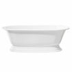 Picture of Victoria + Albert Elwick F/Stand Oval Bath With Plinth 1902 x 910