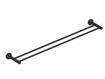 Picture of Liquid Red Felicity Double Towel Rail 800 mm  (Black)