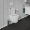 Picture of ME by Starck Wall-mounted toilet Compact White High Gloss 480 mm