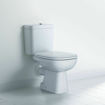 Picture of D-Code Toilet close-coupled White High Gloss 650 mm