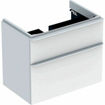 Picture of Smyle Square Cabinet For Hand Wash Basin 2 Drawer 734 x 470 x 617 (Gloss White)
