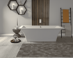Picture of Bergamo 1800 x 800 Free Standing Acrylic Skirted Bath