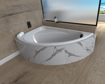 Picture of QUEEN LEFT H CORNER BATH 1525 x 950