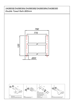 Picture of Blutide Brushed Brass Double Towel Rail 800 mm