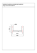Picture of Blutide Brushed Brass Single Towel Rail 600 mm