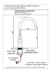 Picture of LACE  BASIN MIXER GOOSENECK BRASS
