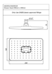Picture of Shower Head Square 250 x 170 Mm