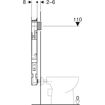 Picture of Geberit Alpha Concealed Cistern 8 cm 109.179.00.1 (Floor Mounted Toilets)