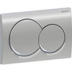 Picture of Geberit Actuator Plate Alpha 01 Dual Flush Chrome Plated