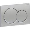 Picture of Geberit Actuator Plate Alpha 01 D-Flush Matt Crm-Plated