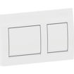 Picture of Geberit Actuator Plate Alpha 25 D-Flush Wht/Alp