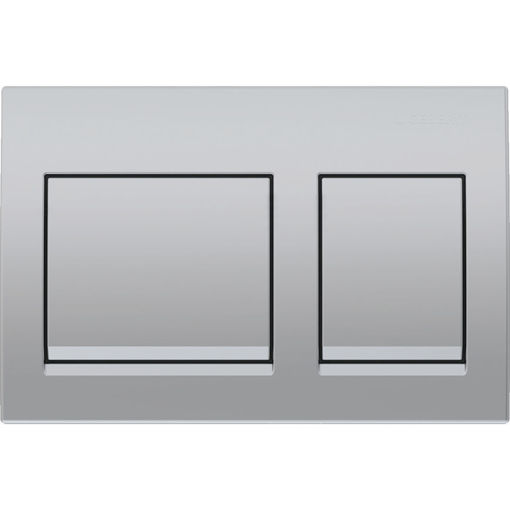 Picture of Geberit Actuator Plate Alpha 25 D-Flush  Matt/Crm