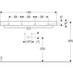 Picture of Smyle Square Wash Basin 1200 x 480 1 T/H