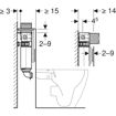 Picture of Omega Concealed Cistern 12 Cm 6/3 Litres Instal Ht 82 Cm