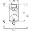 Picture of Geberit Kombifix Alpha Concld Cis109 / 8Cm 110.179.00.1