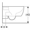 Picture of Geberit Icon Wall Hung Pan (No Seat)