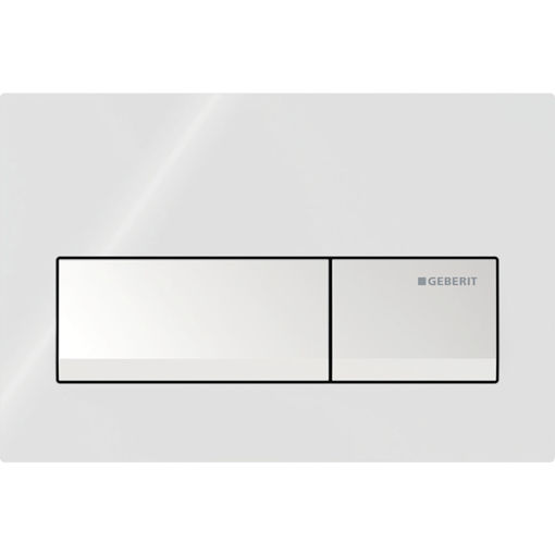 Picture of Geberit Actuator Plate Alpha 50 D-Flush Wht/Alp