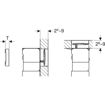 Picture of Geberit Actuator Plate Omega 60 D-Flush Even-Surface Crm