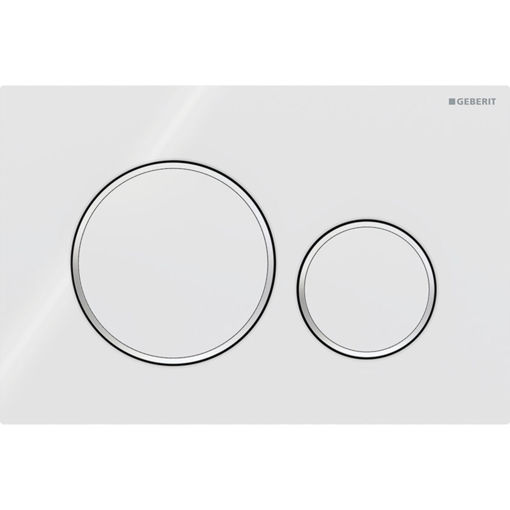 Picture of Geberit Actuator Plate Sigma 20 D-Flush Wht-Brt/Crm