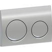 Picture of Geberit Actuator Plate Alpha 10 D-Flush Bright/Crm