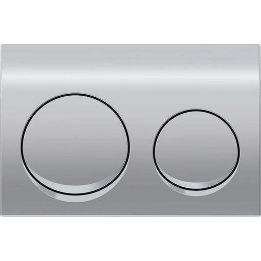 Picture of Geberit Actuator Plate Alpha 10 D-Flush Bright/Crm