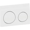 Picture of Geberit Actuator Plate Alpha 10 D-Flush Wht/Alp