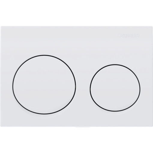 Picture of Geberit Actuator Plate Alpha 10 D-Flush Wht/Alp