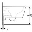 Picture of Geberit Icon Rimfree Wall Hung Pan (No Seat)