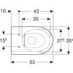Picture of Geberit Icon Rimfree Wall Hung Pan (No Seat)