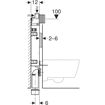 Picture of Geberit Alpha Kombifix Concealed Cistern 106 / 12 cm 110.238.00.2