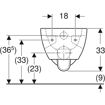 Picture of Smyle Round Rimfree Wall Hung Pan 500.215